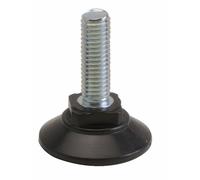 Vérins de meuble fixes - D 30 mm - B 8 mm - C 25 mm PERGA