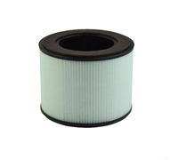 Véritable filtre de rechange 3 en 1 pour purificateur d'air BS-08, préfiltre, pour HEPA, charbon actif, élimine la poussière, la fumée, les squames d'animaux, PM2,5, 16,3 x 11,9 cm