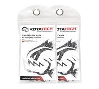 véritable rotatech Chaîne pour tronçonneuse * Lot de 2 chaînes * Convient pour le rail des Husqvarna 435 38 cm
