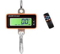 Verk 17146 Balance électronique suspendue jusqu'à 500 kg, télécommande, orange