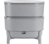 Vermicompost boîte à vers pour la cuisine et le balcon - 30L Composteur en plastique recyclé