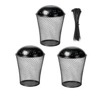 Vermicompost Panier à compostage avec couvercle | Bac à compost pour intérieur, cuisine, balcon, jardin, maison, ferme, jardinage