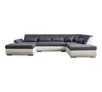 Lisa design Vermont canapé panoramique d'angle droit - Blanc