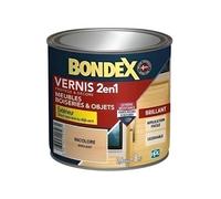 BONDEX - Vernis - Protège et Embellit le Bois - Brillant - 0,5l - Incolore