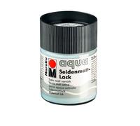 Marabu Vernis Mat incolore Aqua, 50 ML Verre, Vernis Acrylique Transparent-satiné à Base d'eau, résistant à la lumière, pour vernir de Nombreux travaux de Bricolage et matériaux, 11370005000