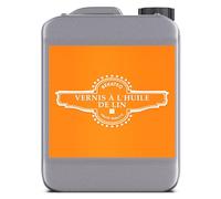 Vernis à l'huile de lin 10l Huile pour bois pour l'intérieur & l'extérieur I Entretien hydrofuge & anti-salissures des sols en bois, planchers, meubles, parquet I Intensifie la couleur BEKATEQ BE-214