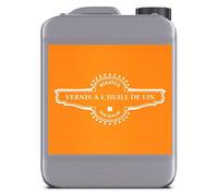 Vernis à l'huile de lin 2,5L - Pour Parquet, Planches, Meubles d'intérieur et d'extérieur transparent BE-210