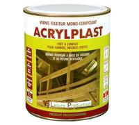 Vernis ACRYLPLAST de Lasure Production 1L Mat