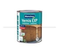Vernis - aqua-polyuréthane - intérieur extérieur - satiné - 1 L - EXP BLANCHON