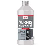 Vernis Bi-Composant Haute Résistance pour Béton Ciré - HIGHPROTECT 10 m² | Plan de Travail, Sols et Extérieur, Résiste Eau, Chocs, Rayures, Uv et Intempéries, Aspect Satiné - Arcane Industries