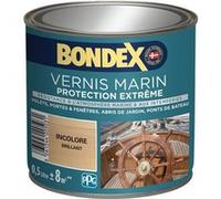BONDEX - Vernis - Protège et Embellit le Bois - Brillant - 0,5l - Incolore