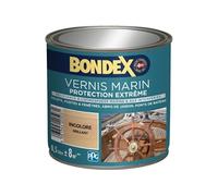 BONDEX - Vernis - Protège et Embellit le Bois - Brillant - 0,5l - Incolore