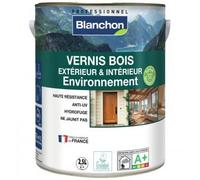 Vernis bois int/ext environnement - incolore mat - 2,5L BLANCHON