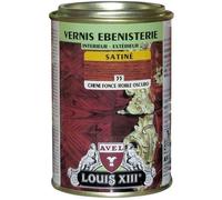 Vernis bois satiné - LOUIS XIII - Chêne foncé - 250 mL - Polyuréthane - Intérieur/Extérieur