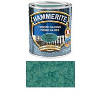 Vernis de protection métallique Hammerite antirouille 0,7 l, finition martelée, choix de couleurs, 0,75 (vert martelé)