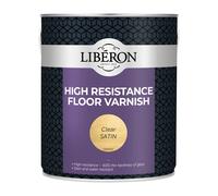 Vernis De Sol Haute Résistance Liberon 2.5L - Incolore Satin, Anti-Jaunissement