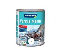 Vernis marin - 1L - incolore mat - vernis boiserie - vernis bois - BLANCHON - 5320300