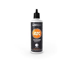 Vernis mat - AK Interactive - AK11237 - 100ml - Acrylique - Application pinceau/aérographe