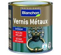 Vernis métaux - protection tous métaux extérieurs - brillant - 0,5 L BLANCHON