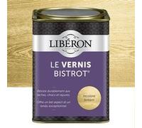 Libéron - Vernis bistrot - Vernis bois - Meubles Boiseries Objets - Très haute qualité - Anti-taches - Anti-chocs et rayures - Tendu bon - Incolore Satin - 1L