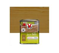 Vernis meuble et objet - V33 - Chêne moyen satiné - Intérieur - Satiné - Bois - 0,25l