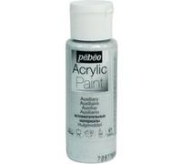 Vernis - Nacré pailleté - Transparent - Tous supports - Loisirs créatifs - Pébéo - Acrylic paint - 59ml Transparent