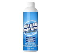 Vernis Peinture Acrylique - Haute Brillance Liquide 120ml | Scellant De Protection Résistant Aux UV À Séchage Rapide | Finition Permanente Transparente Anti-jaunissement Pour Les Artistes Artisans Toi