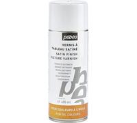 Vernis Pour Tableaux - Peinture À L'huile - Satiné - Pébéo - Bombe De 400ml