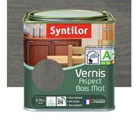 Syntilor - Vernis Aspect Bois Anthracite Mat 0,75L