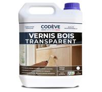 Vernis Transparent Bois - 5 L - Codeve Bois