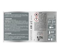 Vernis - V33 - Rouge Nordique - Haute protection - Brillant - 0,75 l