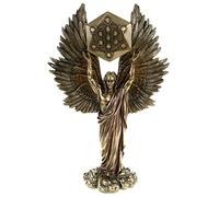 Veronese 708-7423 Figurine de l’archange Metatron, bronzée, sculpture, statue, ange