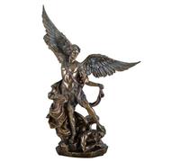 Veronese by Joh. Vogler GmbH Archangel Michael Bronze Figurine Fights Evil
