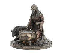 Veronese Ceridwen, Statue Celtique de la déesse d'inspiration Finition Bronze