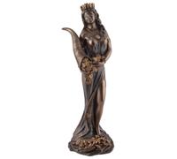 VERONESE Déesse Romaine Fortuna 19 cm Bronze Figure Jeu de Hasard