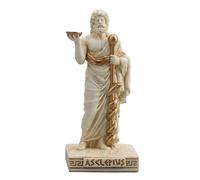 Veronese Design Figurine en résine du dieu grec de la médecine Asclépius