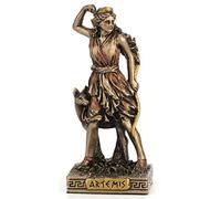 Veronese Design Figurine miniature des dieux grecs (Artémis, bronze)