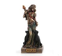 Veronese Design Hecate WU78025AP Figurine Miniature en résine Peinte à la Main de la déesse Grecque de la Magie Noir