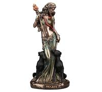 Veronese Design Sculpture en résine coulée à Froid de la déesse Grecque Hecate de 16,5 cm