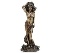 Veronese Design Statue bronzée Oshun de la déesse de l'amour, du Mariage et de la maternité