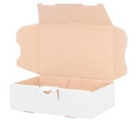 verpacking Boîtes postales grand format 160 x 110 x 50 mm Blanc [Taille et quantité au choix] DIN A6 Grand format MB-1 Boîte d'expédition pour colis 25 pièces