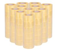 verpacking High Tack Lot de 72 rouleaux de ruban adhésif d'emballage en polypropylène transparent 48 mm x 150 m