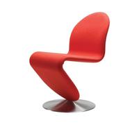 Verpan - Chaise rembourrée Rouge