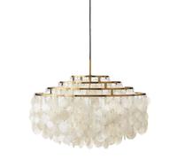 Suspension Verpan Fun 10DM en Laiton et Nacre