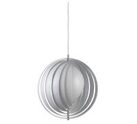 Verpan Suspension Moon Ø44,5 cm Grand Blanc avec rosace