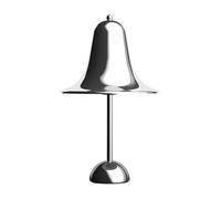 Verpan Lampe de table Pantop Ø23 cm H 38 cm Argent