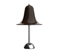 Verpan – Lampe de table Pantop Ø23 cm H 38 cm Marron