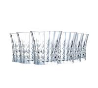 Verre 27 cl Lady Diamond | Cristallin sans plomb éclatant, gobelet pour jus, soda, whisky et cocktail, compatible lave-vaisselle, fabriqué en France