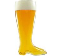 Verre à Bière - Botte XXL - 2L - Transparent - Compatible lave-vaisselle