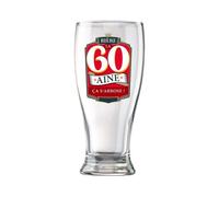 Verre à Bière en Coffret - 60 Ans